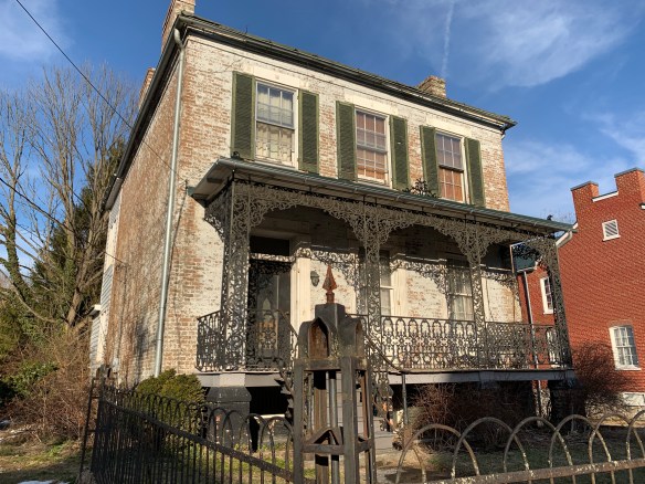 19th c. Side-Passage House, East German Street, Shepherdstown, WV